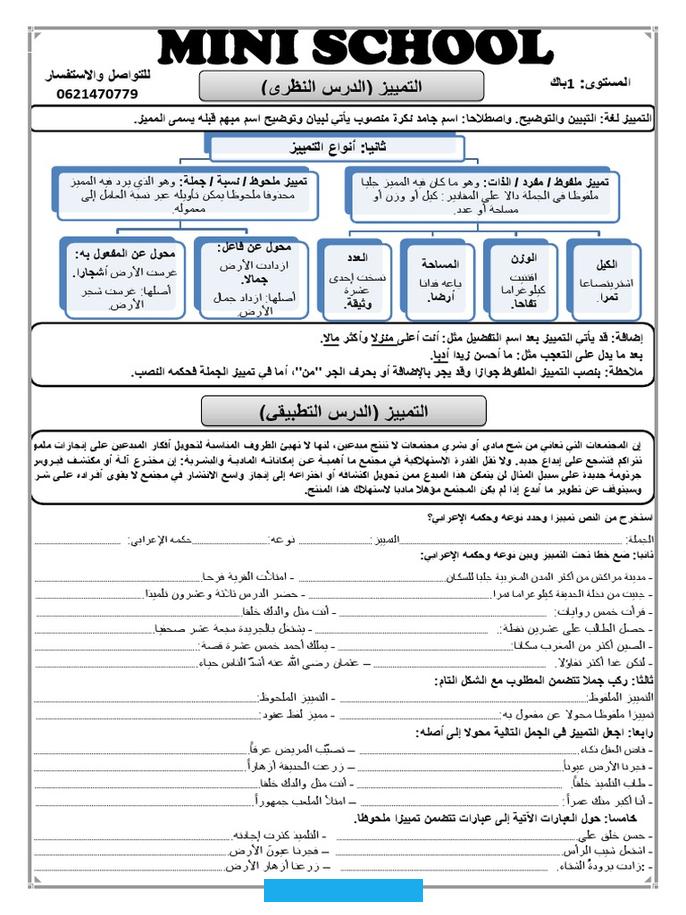 ثمّ عُدل عنه إلى التمييز. وذلك على نحو: {أَنَا أَكْثَرُ مِنكَمَالًا}،وأصل الجملة:[٦]أكثر منك.ماليالتمييز غير المحوّلهو نوع من أنواع تمييز النسبة. الذي لا يكون محوّلًا عن شيء. وذلك على نحو: أكرم بالرجل خلقًا.