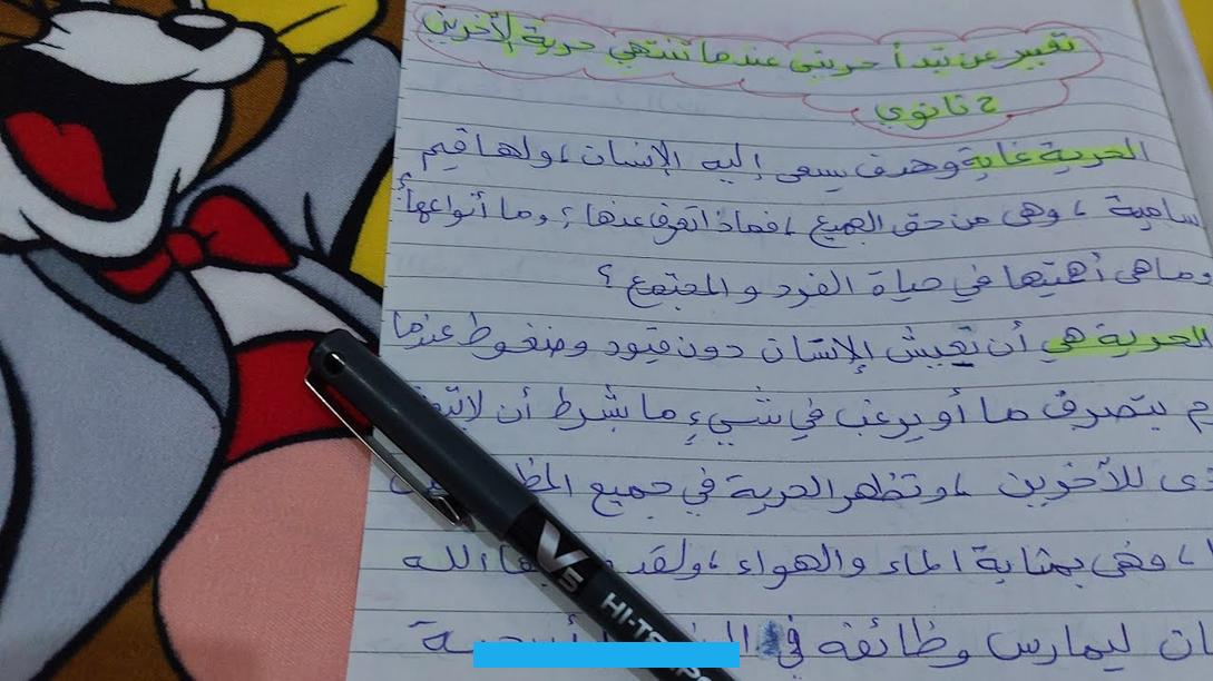 في حين أنه من مبادئ حرية التعبير أن يستمع الآباء إلى آراء أبنائهم. وأخذها بعين الاهتمام ومناقشتها؛ لأن من ينشأ في هذه الأجواء الصحية يكون شخصًا متزنًا وقادرًا على التكيف مع المجتمع.