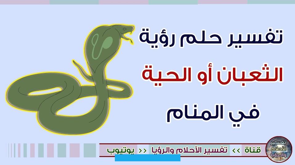 ووقوعه على الطعام يدل على ضيق الرزق وكثرة الحزن والهم والبعد عن الله سبحانه.تفسير حلم الثعبان الأسود في البيت لابن. شاهينتطرق المفسر الكبير ابن شاهين لهذا الحلم وذكر عدة تفسيرات سنذكرها لكم في بعض النقاط المهمة مما يأتي:إذا رأى الحالم.
