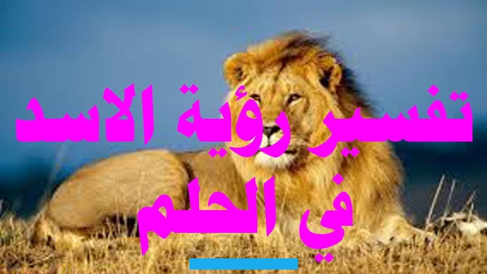 وغيرها من الرؤى كما فسرها اشهر مفسري الاحلام العرب محمد ابن سيرين والنابلسي والامام الصادق.الأسد في المنام. من الأحلام المفزعه والمخيفة التي نراها في أحلامنا ولكن بشكل غير متواصل لأننا لا نتعامل مع الأسود بشكل متواصل في حياتنا. وأننا لا نراها إلى بالصدفة البحتة في حالة رغبتنا في الذهاب إلى حدائق الحيوان.